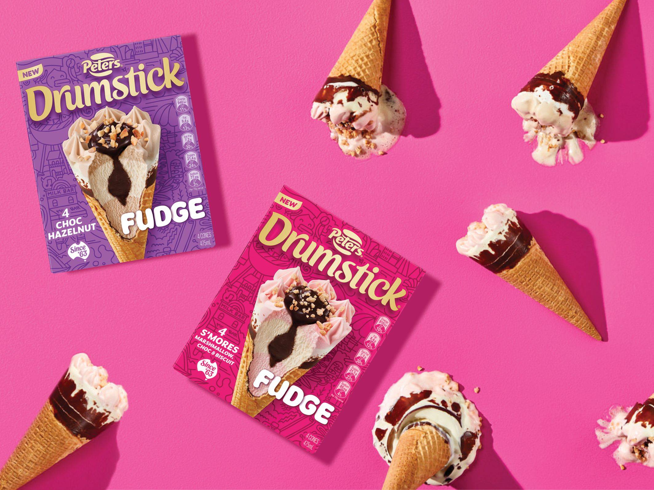 Peters Drumstick Launches Fudge Froneri